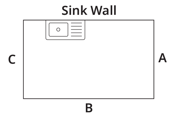 sink wall diagram
