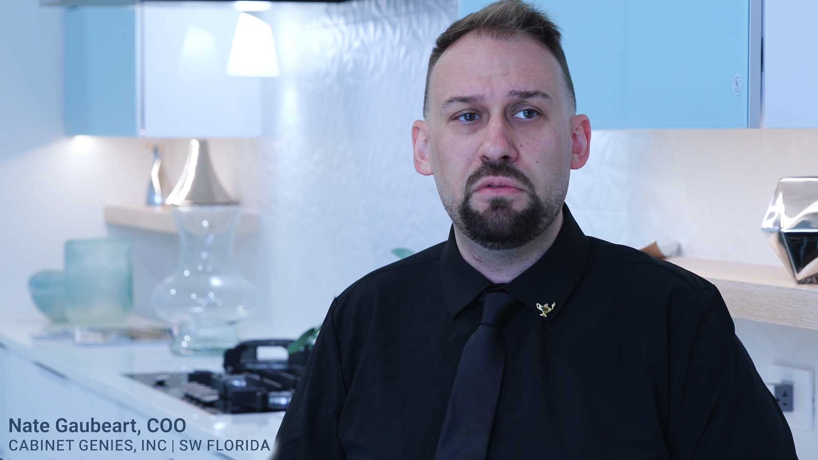 Nate Gaubeart, owner of Cabinet Genies